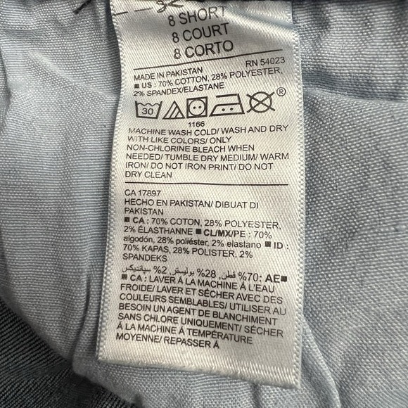 Old Navy‎ Rockstar Jeans 8 Short Mid Rise Skinny Stretch Dark Wash Denim Womens - Picture 8 of 8